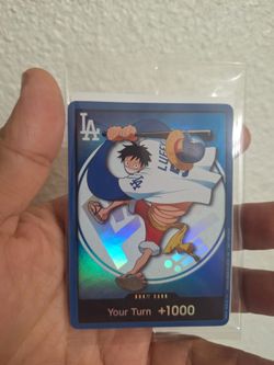 Luffy Dodgers Don card sealed