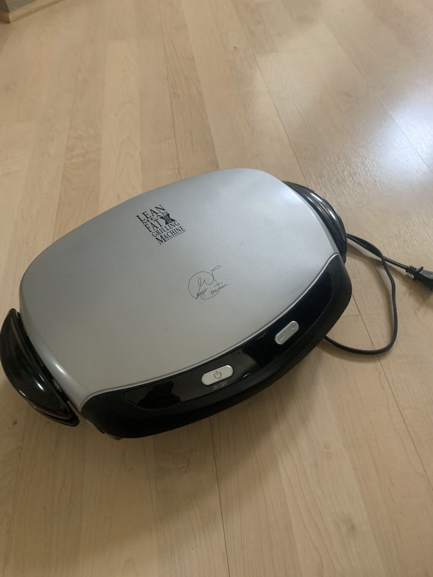 George foreman lean mean fat grilling machine