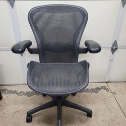 Herman Miller Aeron Size B Computer Desk Ergonomic Task Office Chair, Lumbar Pad