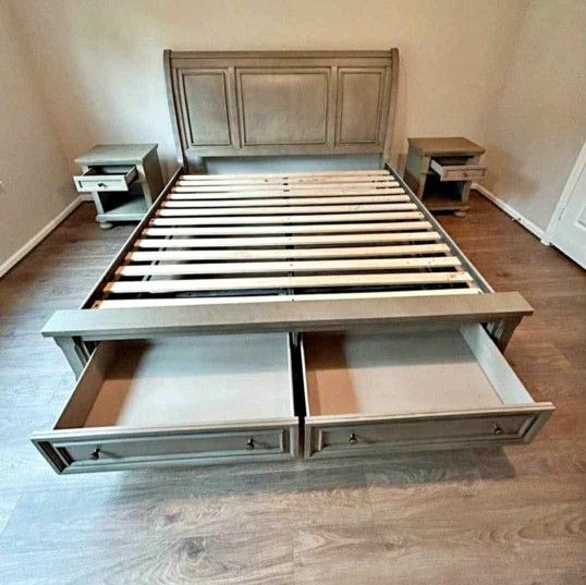 Lettner Bedroom Furniture Set Queen Size Bed/King Size Bed Extra Discount Code RSG 
🔥🔥 Mention OfferUp for this Special Price!!