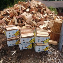 Firewood Bundles In A Banana Box Double A Store Bundle Clean And Ready To Burn 🔥 