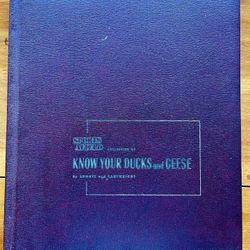 Know Your Ducks and Geese Book By Shortt and Cartwright