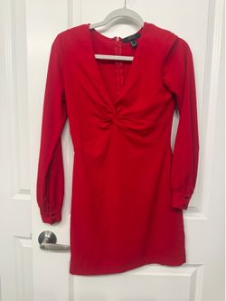 Red dress