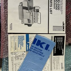 Juki Sewing Machine Instruction Manual And Parts List 