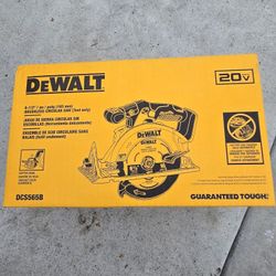 Dewalt 20v Circular Saw Brushless 6 1/2 Brand New Tool Only 