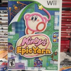 Kirby’s Epic Yarn WII