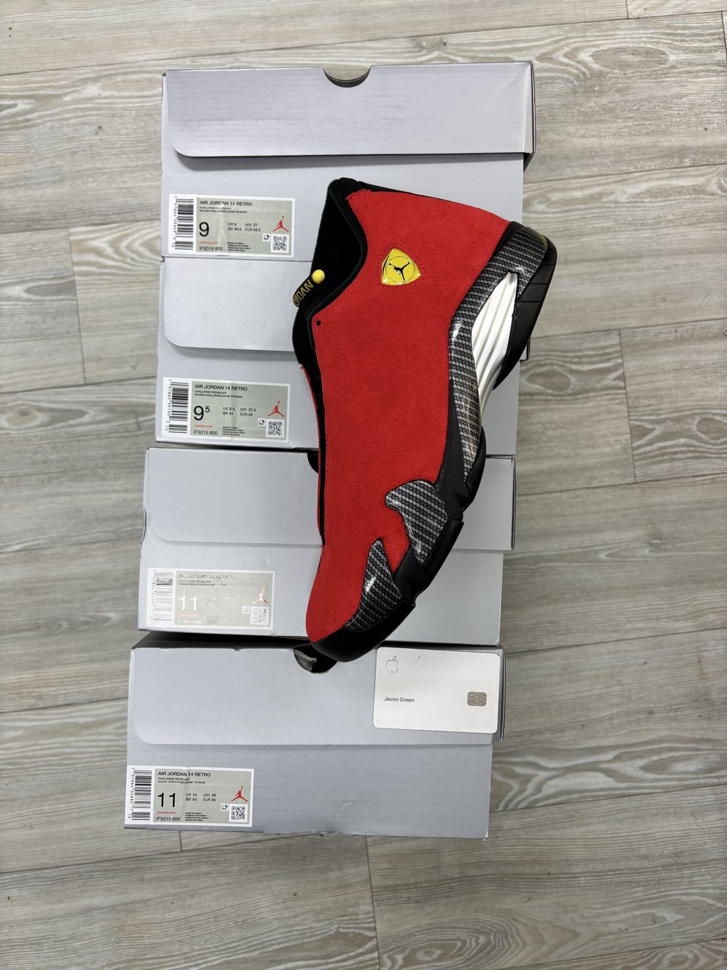 Air Jordan 14 Ferrari 2025