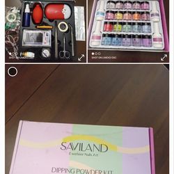 2 New Professional Eyelash and Nail Kits.