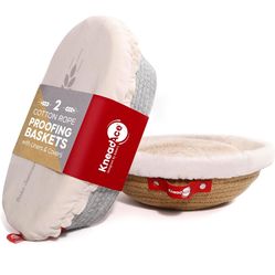 Round Bread Baskets with Liners & Covers