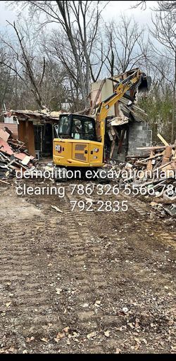 Excavation demolition land clearing