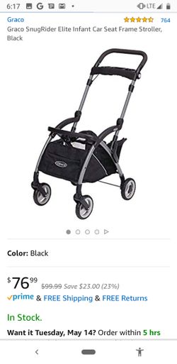 Graco snugride 35lx with stroller and car seat base