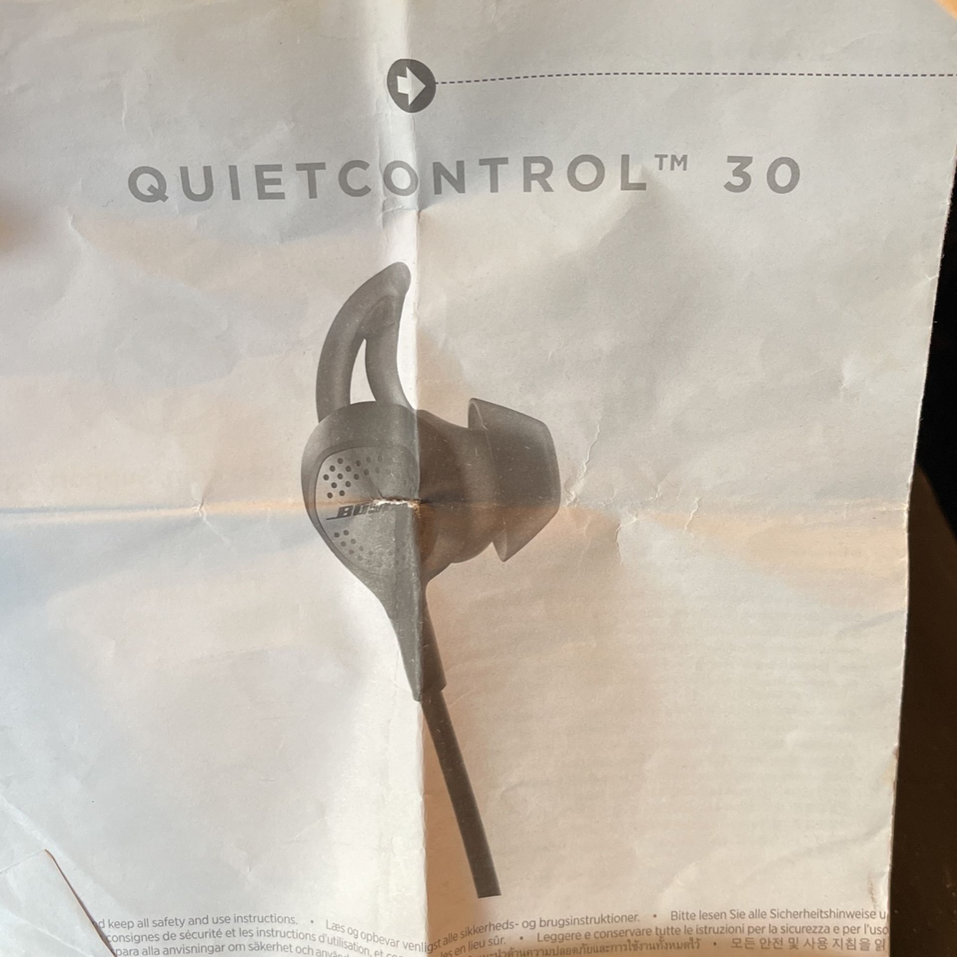 Bose Quiet Control 30
