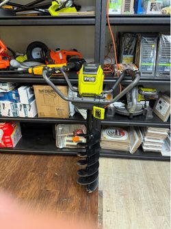 40V HP Brushless Cordless Earth Auger Powerhead with 8 in. Bit with 4.0 Ah Battery and Charger