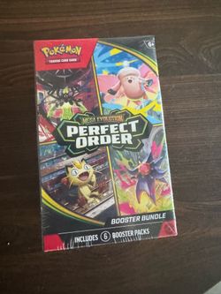 Pokémon TCG Mega Evolution Perfect Order Booster Bundle