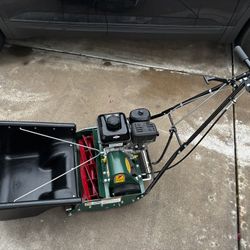 20" 7-Blade California Trimmer Reel Mower 6.5 Hours