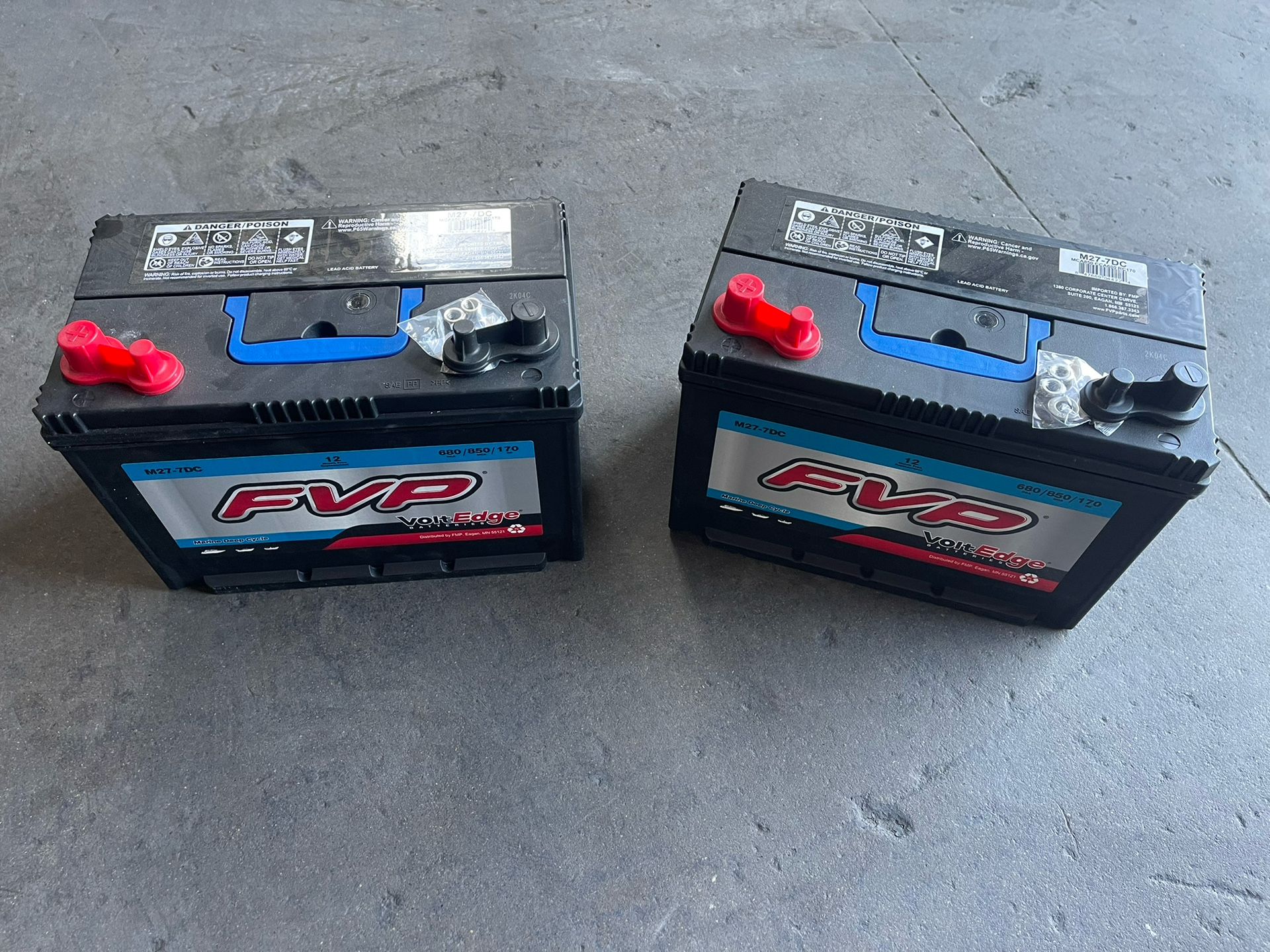 Two Brand New Deep Cycle Batteries