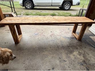 Rustic Farmhouse Bench (6ft) ***New***