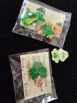 Vintage St. Patrick's Pins $15. Pick-up In Aurora.
