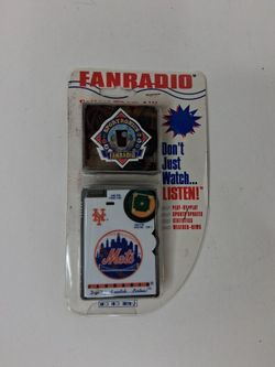 New York Mets Sportronics FanRadio AM/FM Radio