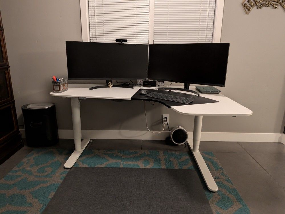 Ikea Bekant Standing Desk White - Mint Condition