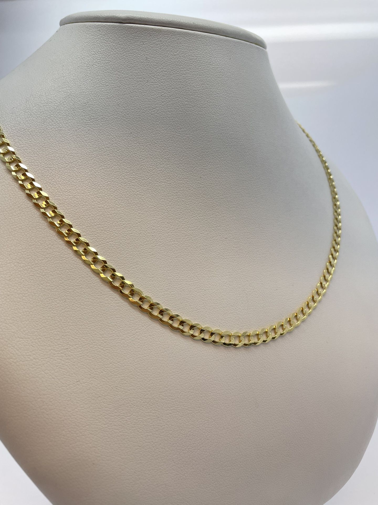 Curb Link Chain 10K Solid Gold New 