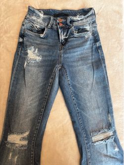 Flying monkey flare jeans
