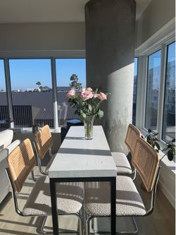 Table + chairs