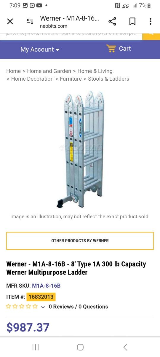 Werner Multi Postion Ladder