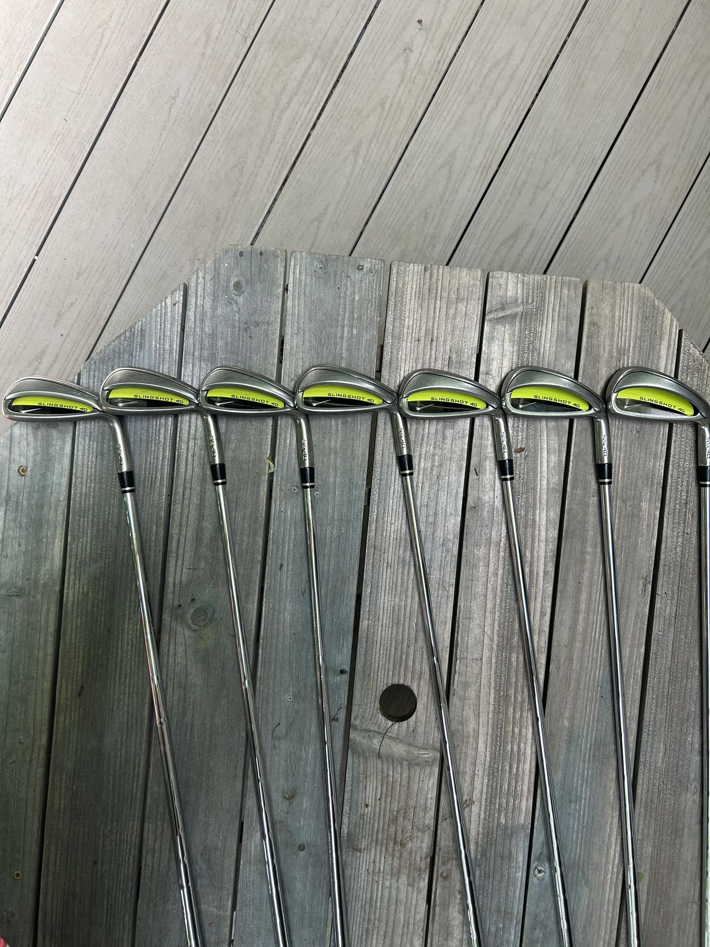Nike Slingshot 4D Iron Set 4-PW. Men’s RH
