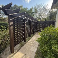 Privacy Fence ( Text Me For price)