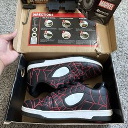 Marvel Spider-Man Heelys- Size 8