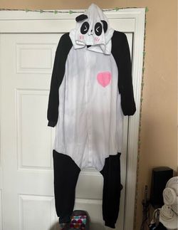 Panda onesie Costume/ Disfraz