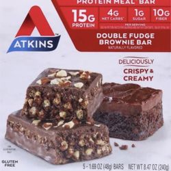 Atkins Double Fudge Brownie Bars
