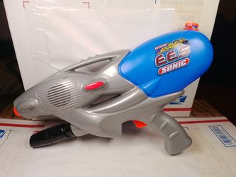 2002 Super Soaker Electronic EES Sonic Water Squirt Gun Sound Works