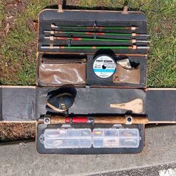 Vintage Fishing Rod And Reel 