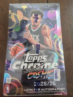 2025-2026 Topps Chrome Cosmic basketball 1st Day Issue Hobby Box