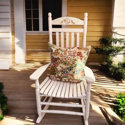 Vintage Wood Rocking Chair