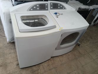 GE Profile Harmony top load washer and dryer set - Free delivery