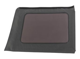 MasterTop Soft Top Replacement Quarter Window, Passenger Side - Fits Jeep Wrangler JK 2007-2018 - Compatible with Mopar Factory Soft Tops (Fits 07-18 