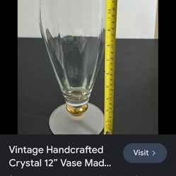 Vintage Crystal Vase