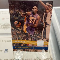 Kobe Bryant Basketball Card