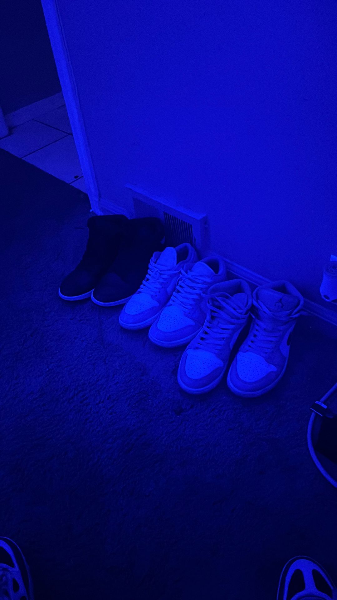 Jordan 1s Low Jordan 1 Mid Midnight Navy Wolf Gray Jorden 1 Og