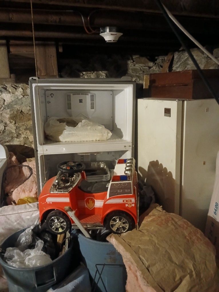 A Fridge And Deep Freezer