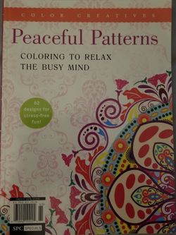 Peaceful Patterns: Coloring to Relax the Busy Mind