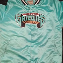 Bomber Vancouver Aqua Green Grizzlies Jacket
