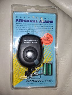 NEW Sportline personal alarm for safety $10 FIRM