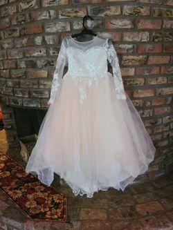 Girls Elegant Lace Dress