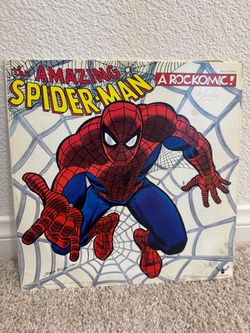 Rare Spider-Man “A Rockomic” Vinyl Record with Art by John Romita