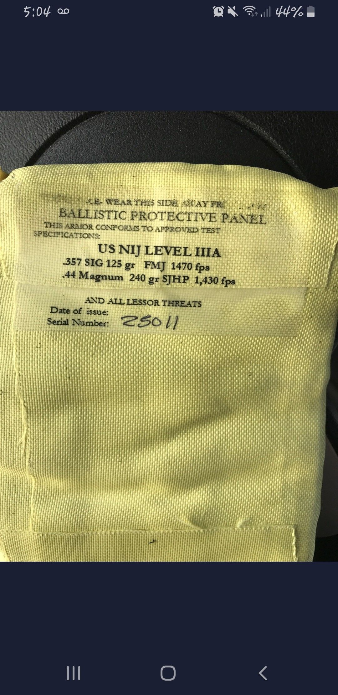 Steel bullet proof vest!! for Sale in Los Angeles, CA OfferUp