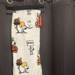Snoopy Halloween Blanket